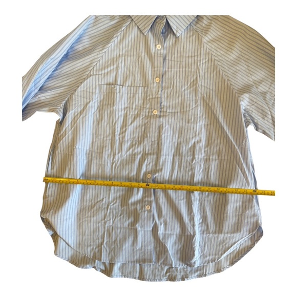 Striped Button-Up Blouse - Picture 10 of 11